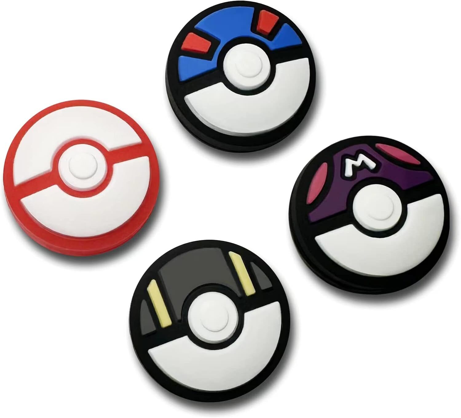 Pokeballs Joystick Grips for Nintendo Switch Kong’s Retro Shop